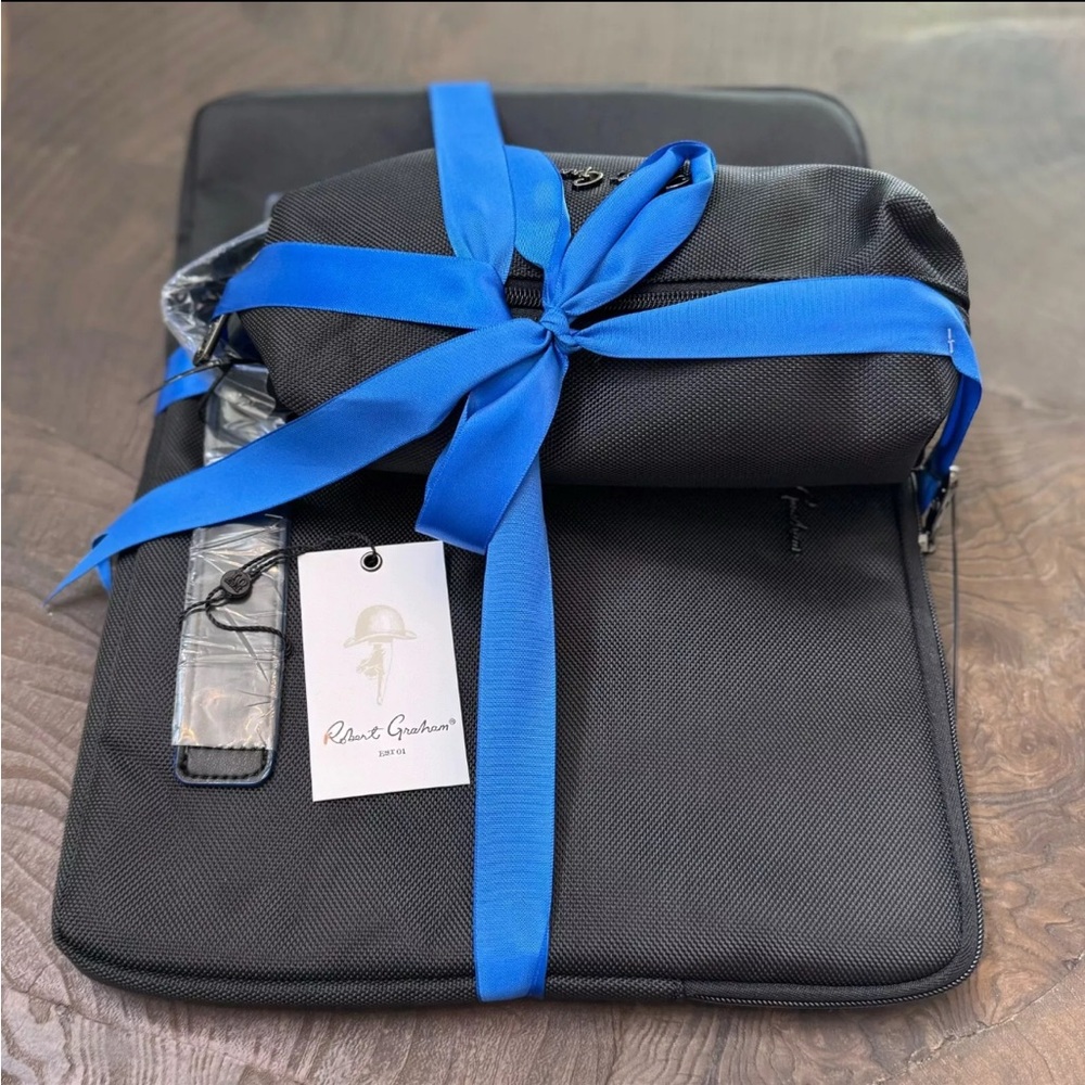 Robert Graham Laptop Sleeve and Cable Bag